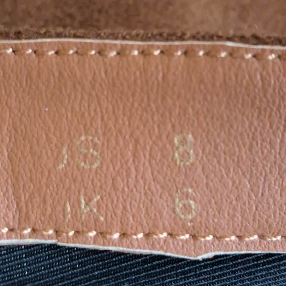 Women's Suede Over The Knee Block Heeled Camel Boots With Lace Up Back Size 8 - Picture 13 of 16